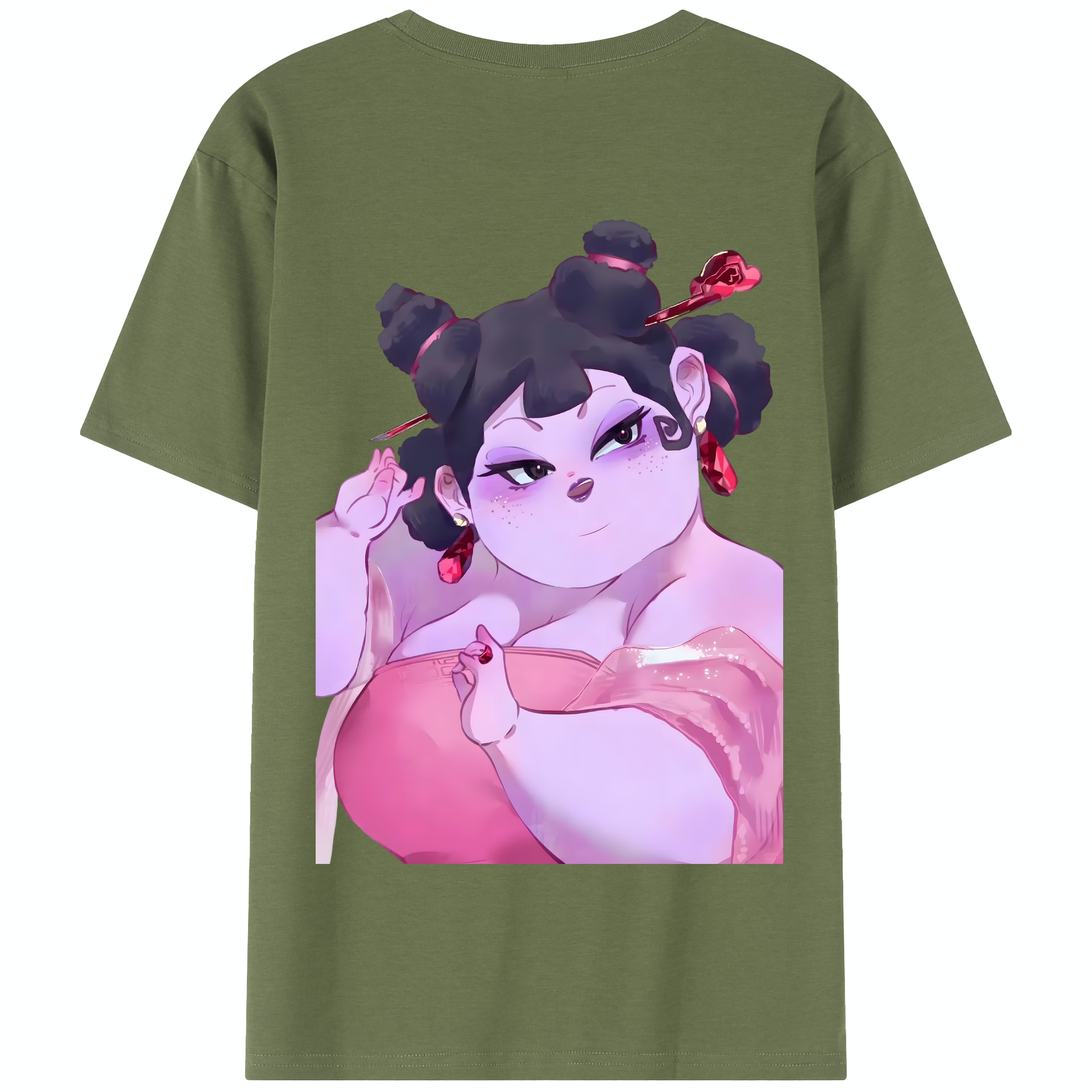 Ne Zha 2 ナタ 魔童の大暴れ 綿100％半袖Tシャツ（背面プリント）